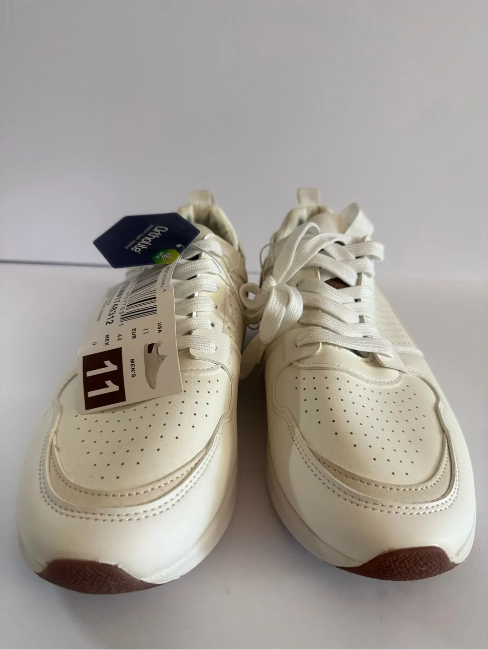Steve madden Men's White Athletic Sneakers - Classic Comfort size 11
